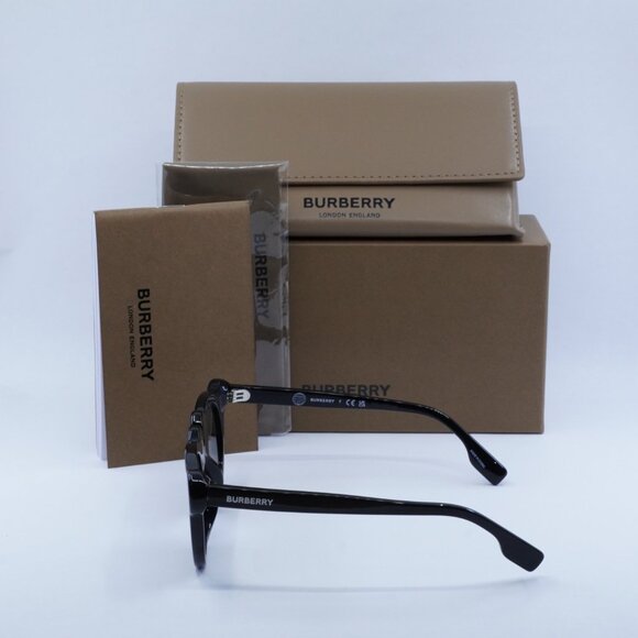 Burberry Kids JB4355 300187 Round Sunglasses - Black/Dark Grey - Picture 6 of 9